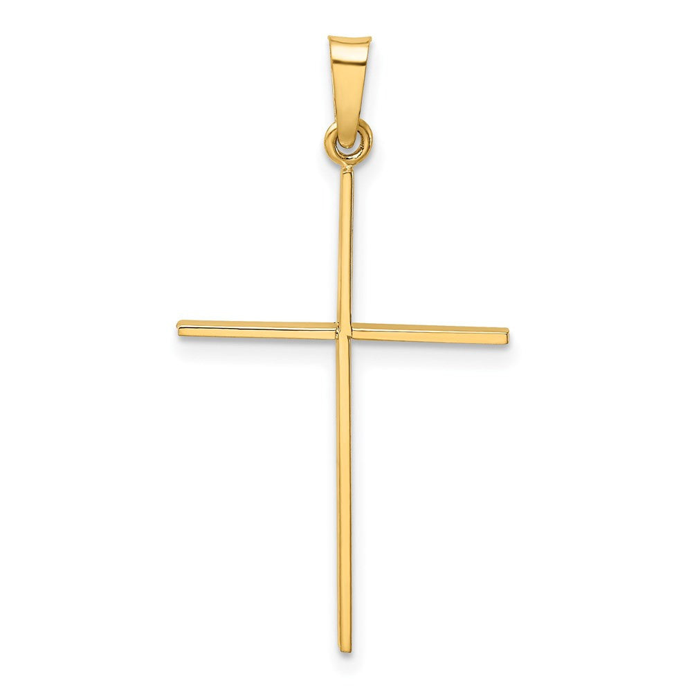 14k Yellow Gold Cross Pendant
