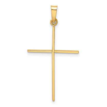 14k Yellow Gold Cross Pendant