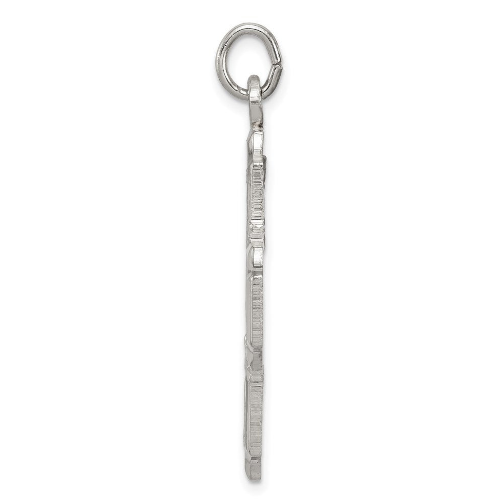 Sterling Silver 4-way Reversible Medal Pendant