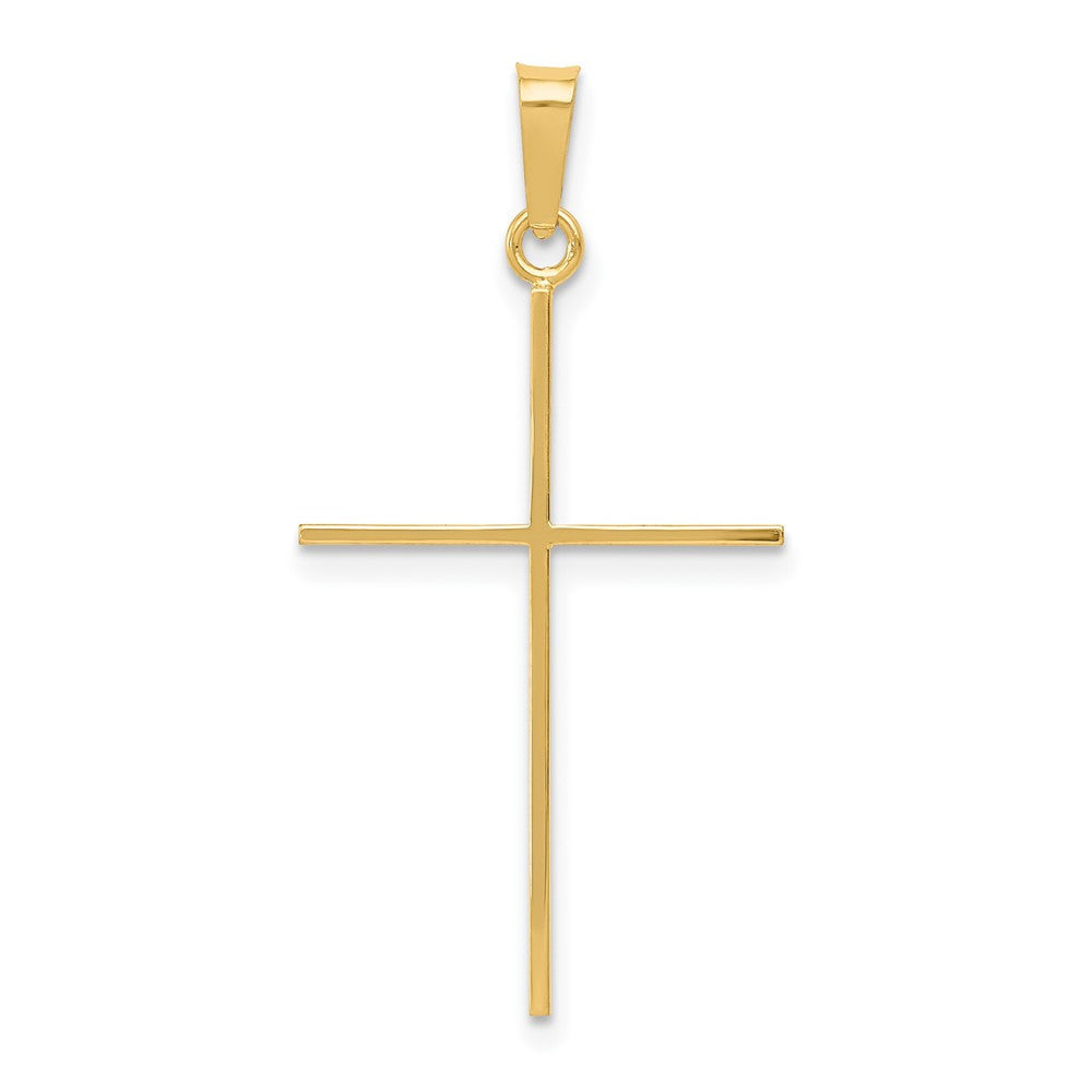14k Yellow Gold Cross Pendant