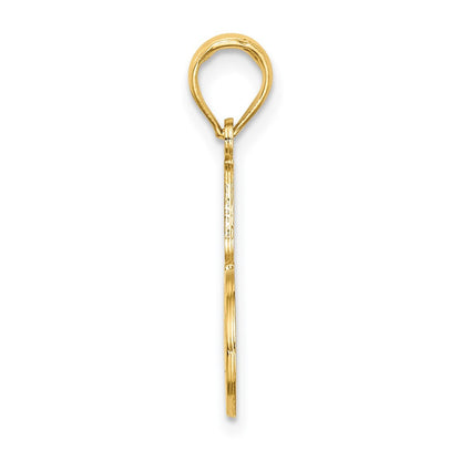 14k Yellow Gold #1 MOTHER Charm Pendant