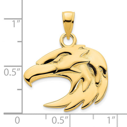14k Yellow Gold Eagle Pendant