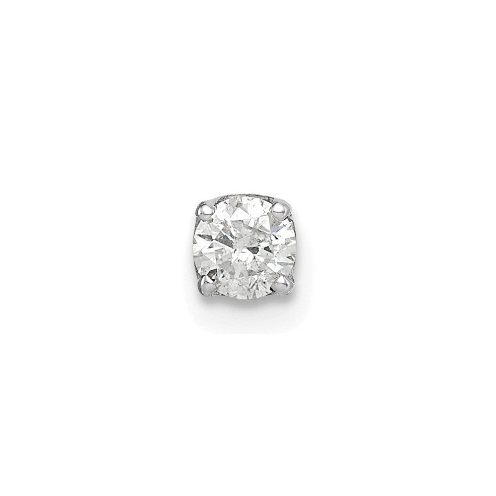 14k White Gold AA Quality Complete Diamond Earring