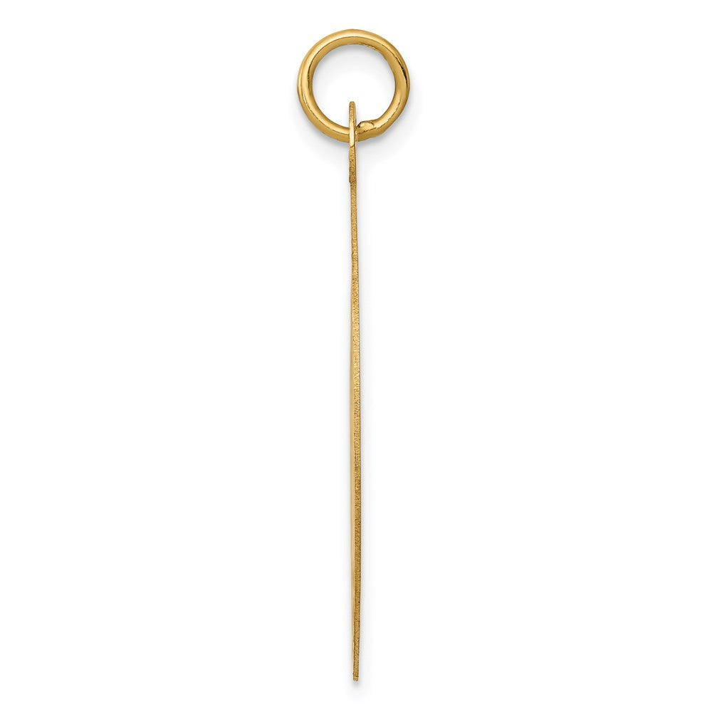 14k Yellow Gold HAPPY BIRTHDAY Charm Pendant