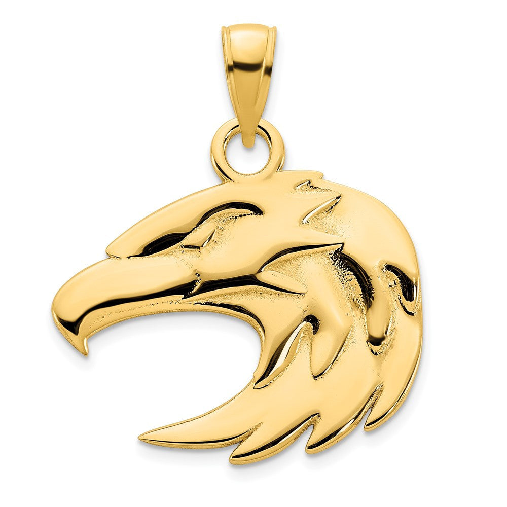 14k Yellow Gold Eagle Pendant
